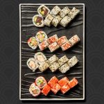 Maki menu med udvalg af maki sushi hos sushi restaurant i Næstved